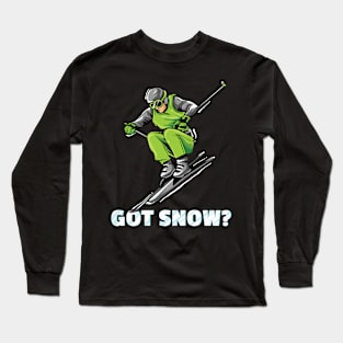 Apres Ski Snow Sports Winter Weather Funny Skiing Long Sleeve T-Shirt